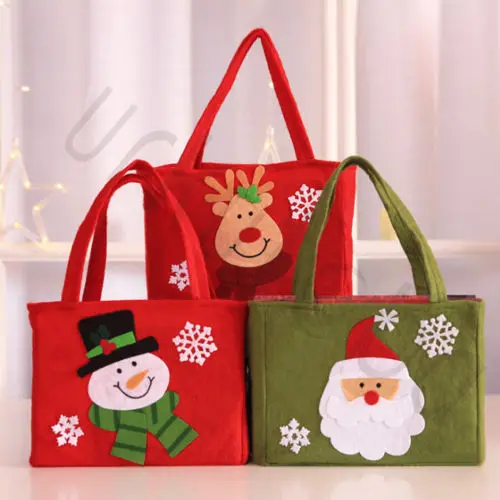 10 шт 2019 Новый Рождественский подарок держатель Санты Веселая Конфета в виде