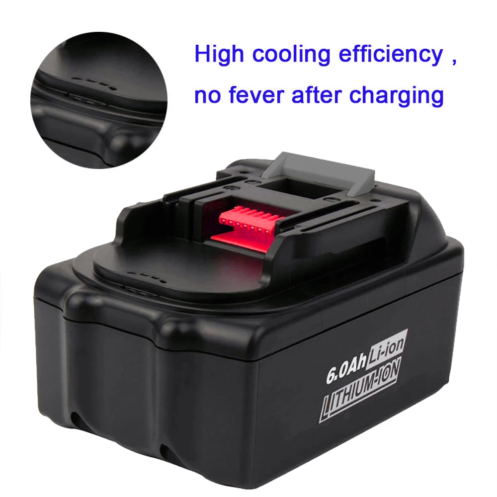 VANON для Makita BL1860 18V 6000mAh Замена литий ионная батарея 6 0 Ah li ion BL1860B BL1840 BL1815