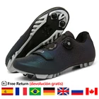 Для улицы, дышащие MTB Велоспорт кроссовки Для мужчин Для женщин Для мужчин спорт обувь на нескользящей подошве, кроссовки гоночный дорожный Скорость велосипед СПД шипа, с круглым носом