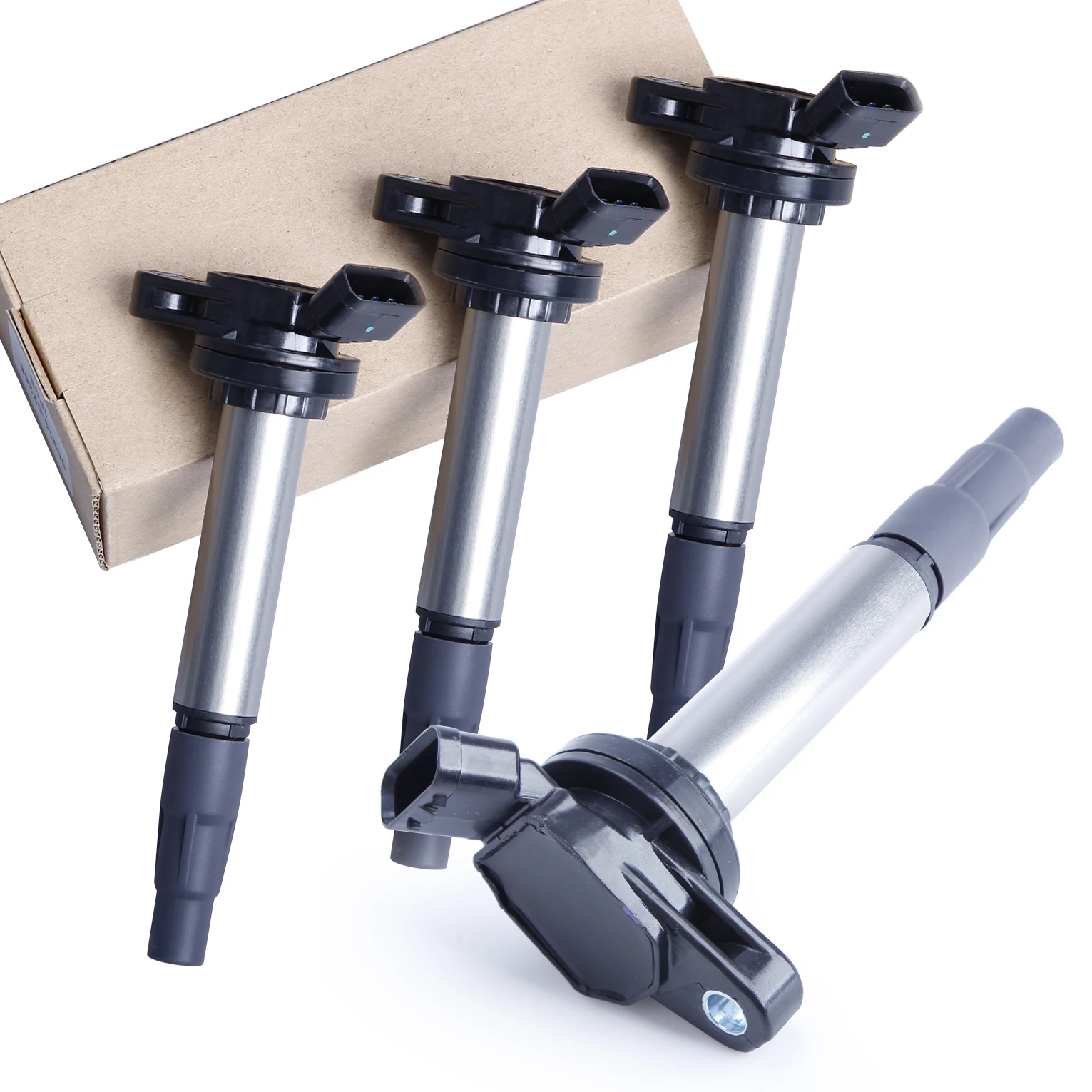 Черные пакеты катушки зажигания 4 предмета в комплекте для Защитные чехлы