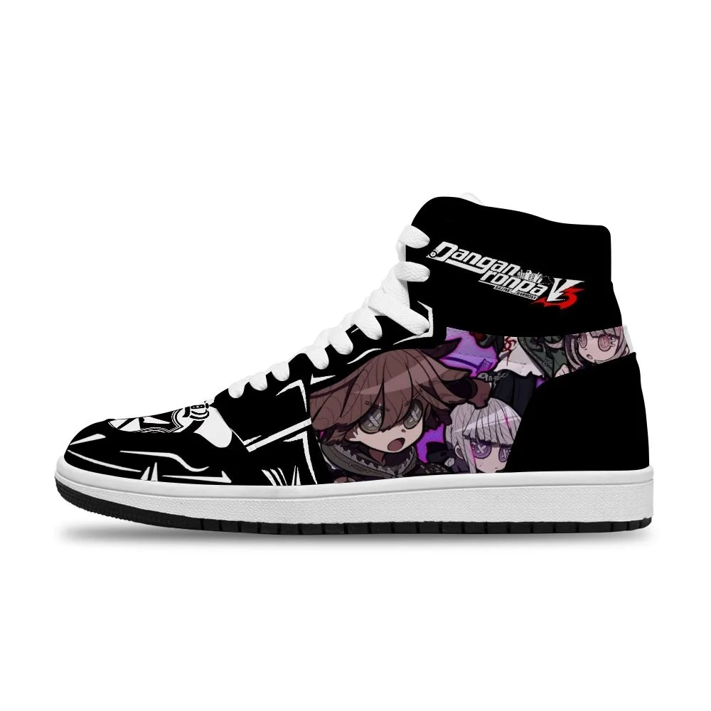

2021 Japanese Hot Anime Danganronpa Diy Cosplay Running Non-Slip Leisure Shoes For Men Unisex Fashion Sneakers