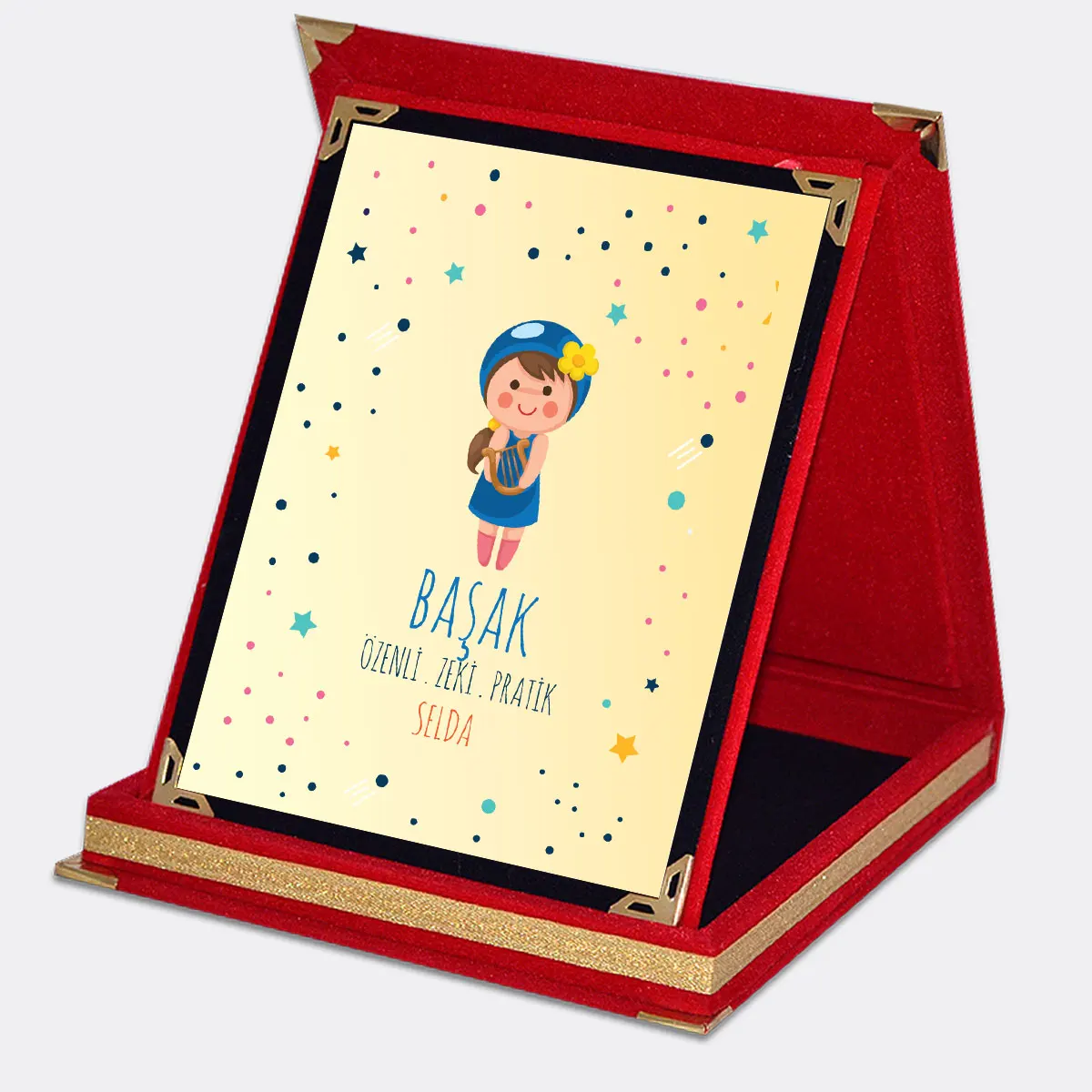 

Personalized Virgo Zodiac Themed Plaque