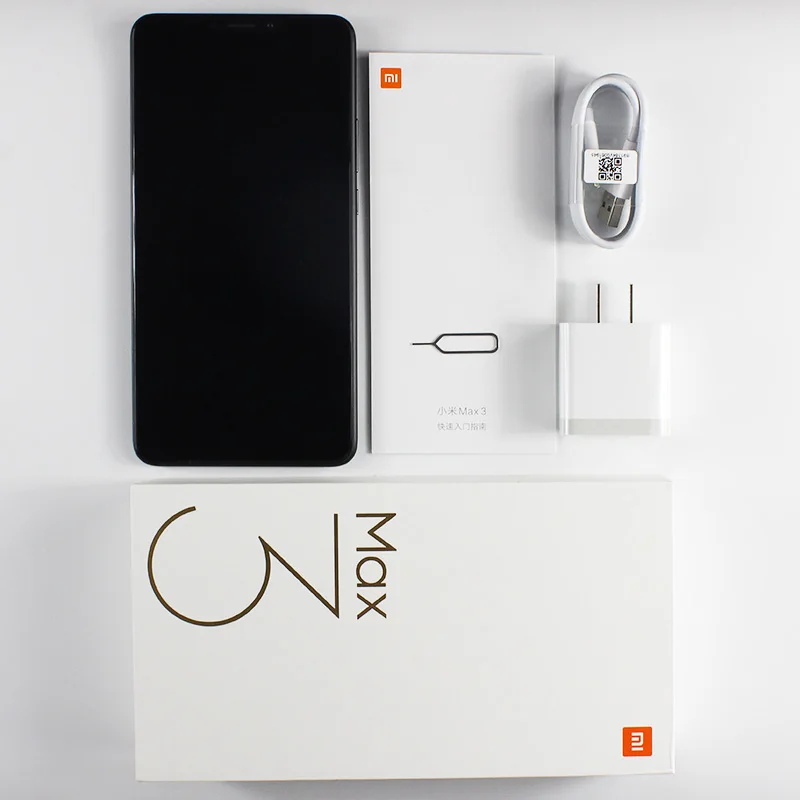 Xiaomi Mi Max 3 смартфон с восьмиядерным процессором Snapdragon 636 ОЗУ 4 Гб ПЗУ 64 ГБ 5500 мАч