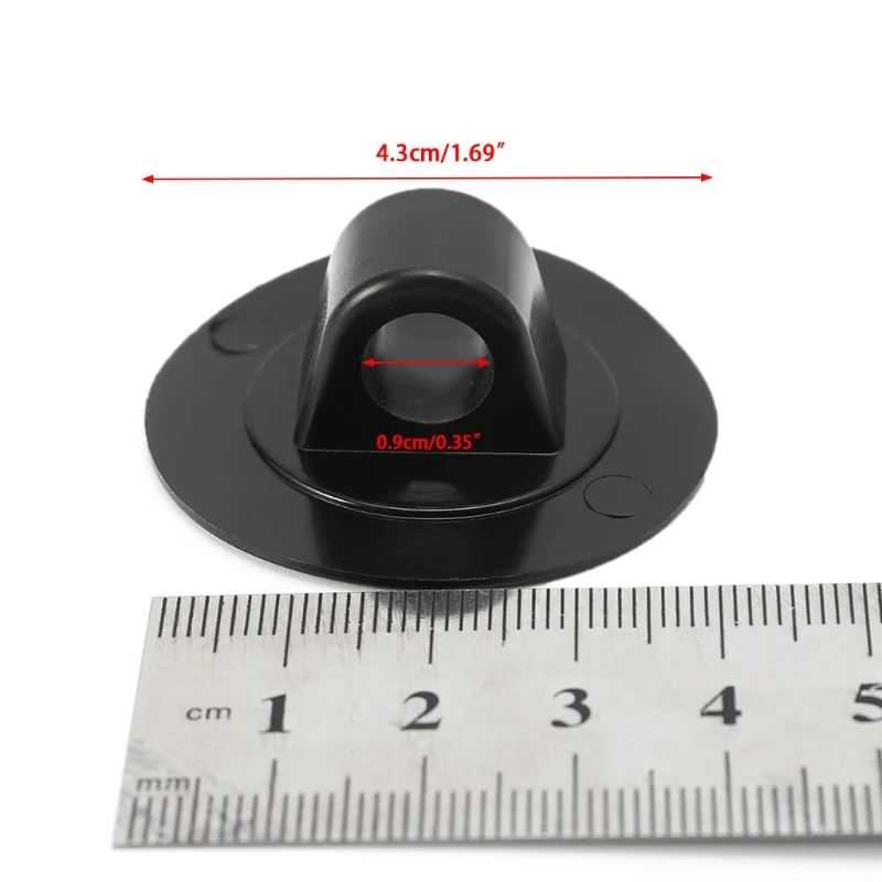 

10pcs Inflatable Boat Kayak Engine Mount Motor Stand Holder Safe Drag Rope Hook