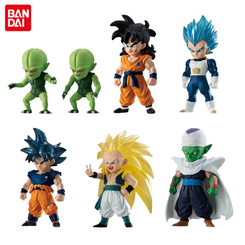 "Dragon Ball Super" оригинальная Коллекционная Фигурка BANDAI-Broly Raditz Cell Nappa Turles Vegeta Goku Gogeta Piccolo Yamcha - Цвет: ADVERGE 11 Set