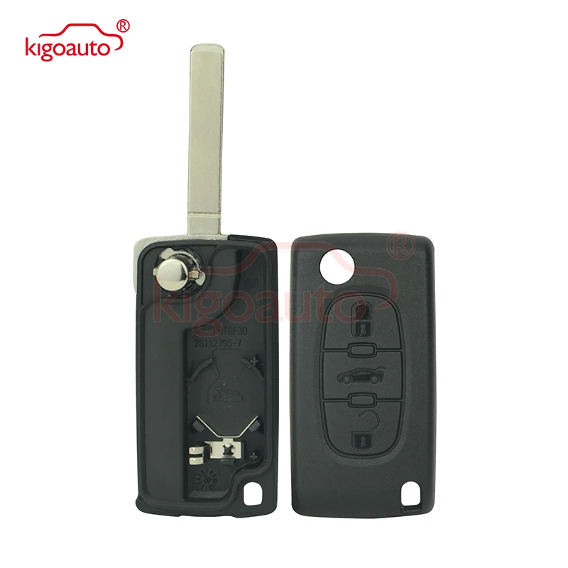 Сменный Чехол для ключа дистанционного управления CE0536 3 кнопки VA2 Citroen C2 C3 C4 C5