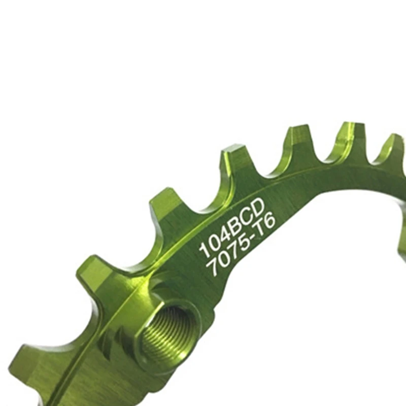 

104BCD 30T Bicycle Crank Chainring Narrow Wide Ultralight MTB Bike Chainwheel G99D