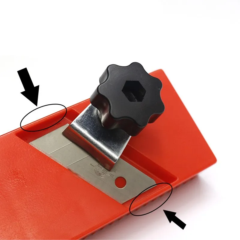 Деревообрабатывающий ручной строгальный станок ABS красный инструмент по дереву