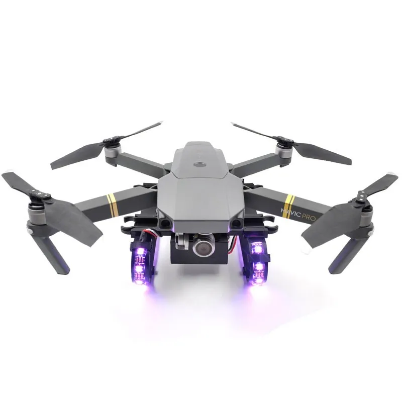 Цветной СВЕТОДИОДНЫЙ Расширенный шасси для DJI Mavic pro platinum drone|Посадочные шасси| |