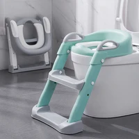 folding infant potty seat urinal backrest training chair with step stool ladder for baby toddler portable safe toilet potty seat
