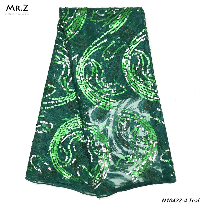 Mr. Z 2019 Африканский блестки кружево вышивка высокое качество Свадебный