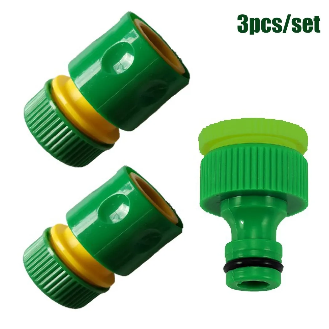 

1 Set Hose Connectors Accessory Adaptor Fitting Plastic Watering Pipe Tap Durable