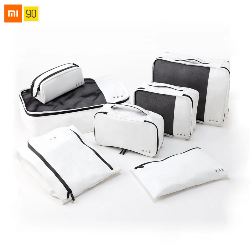 Сумка Органайзер Xiaomi Mijia 90Fun DuPont Портативная сумка для хранения одежды обуви