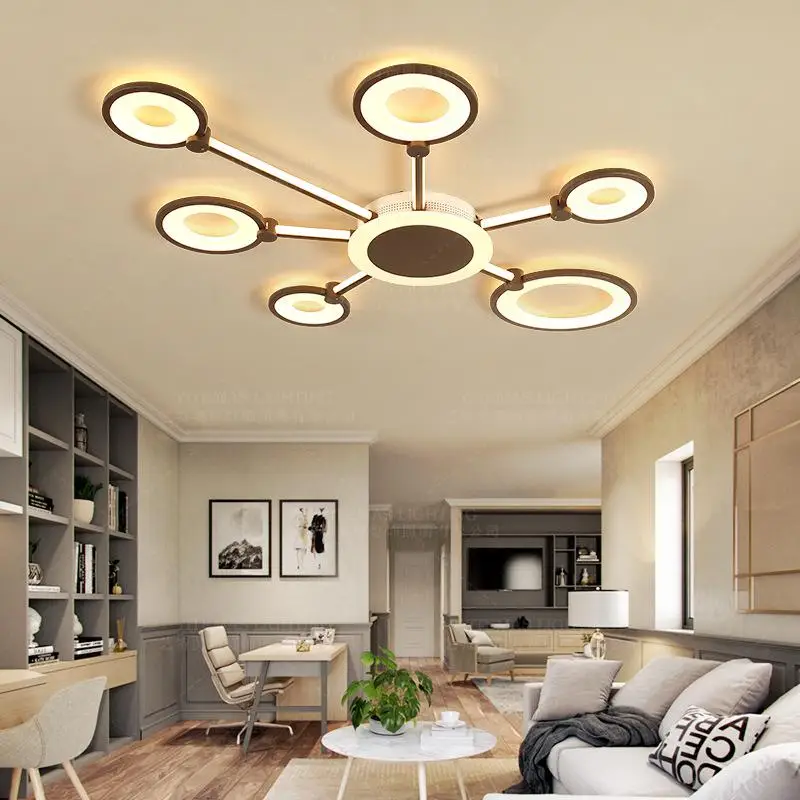 Потолочные светильники для спальни светодиодное освещение столовой домашнее