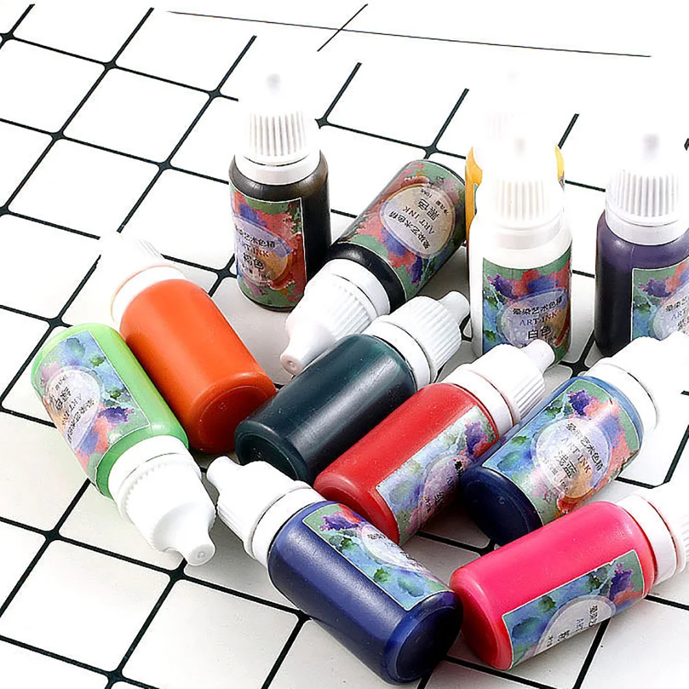 Пигмент для эпоксидной смолы 10 мл окрашивающий краситель УФ-смолы пигмент