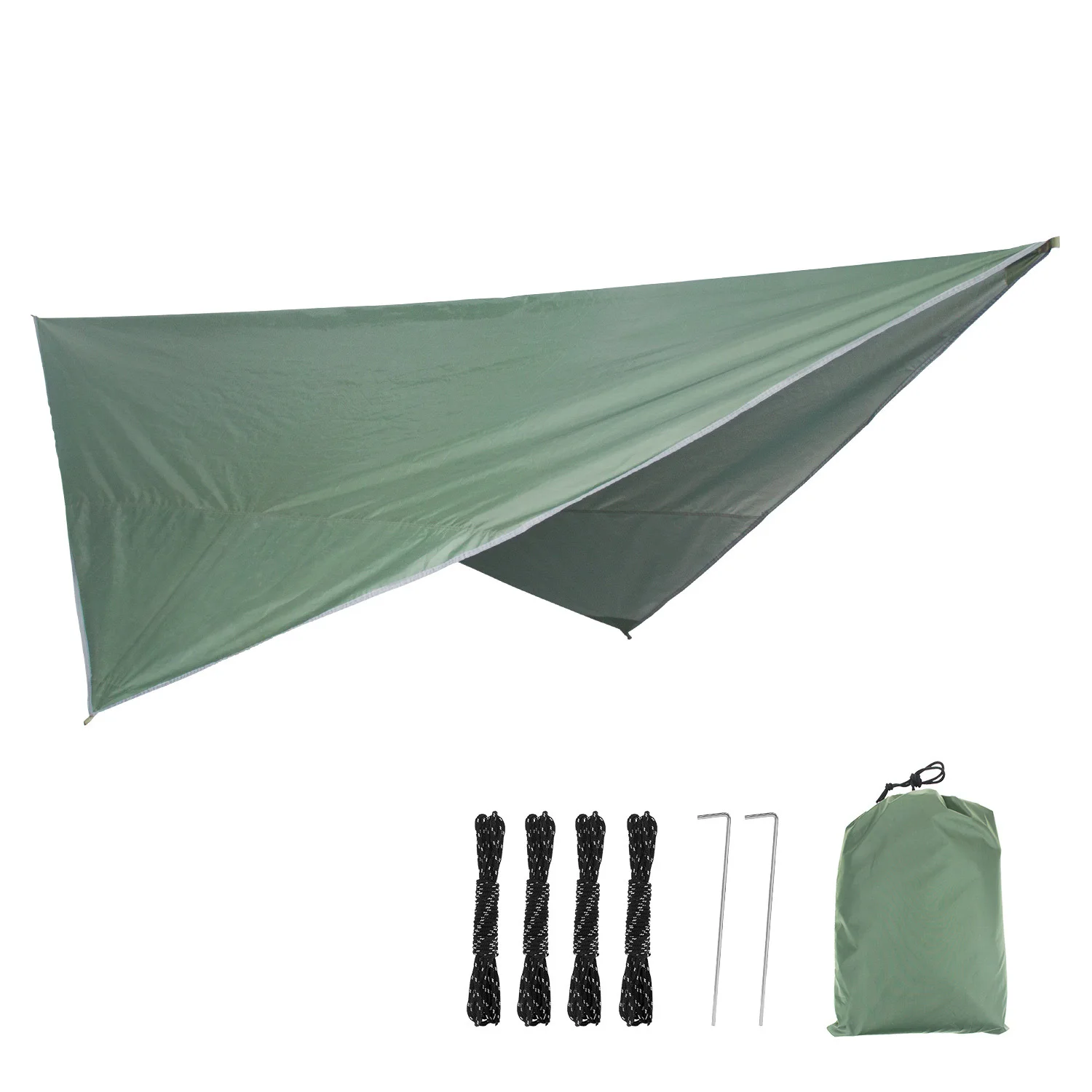 구매 휴대용 모기장 캠핑 해먹 방수 차양 캐노피 타프 야외 매달린 침대 1 ~ 2 인용 수면 스윙