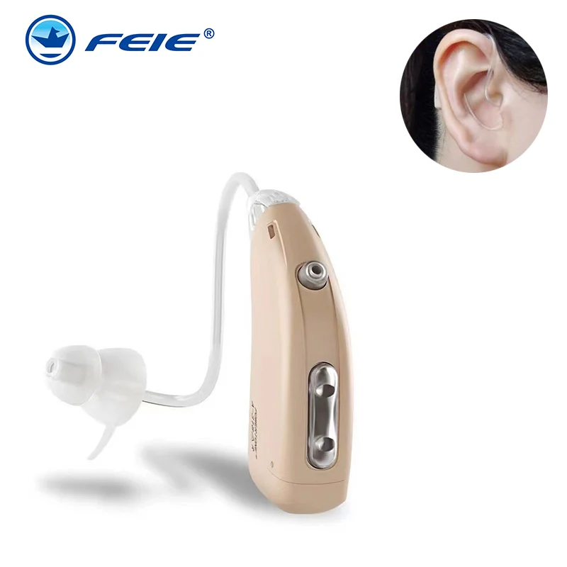 

Feie S-318 Digital Rechargeable Hearing Aids Sound Amplifier for Hearing Loss Audifonos Hearing Aid for Elderly Deafness Severe