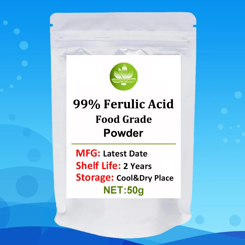 

Hot Sale 99% Ferulic Acid Food Grade Powder,Ferulic Acid,ferulicacid,ferulic,frolic Acid,99% Ferulic Acid Powder,A Wei Suan
