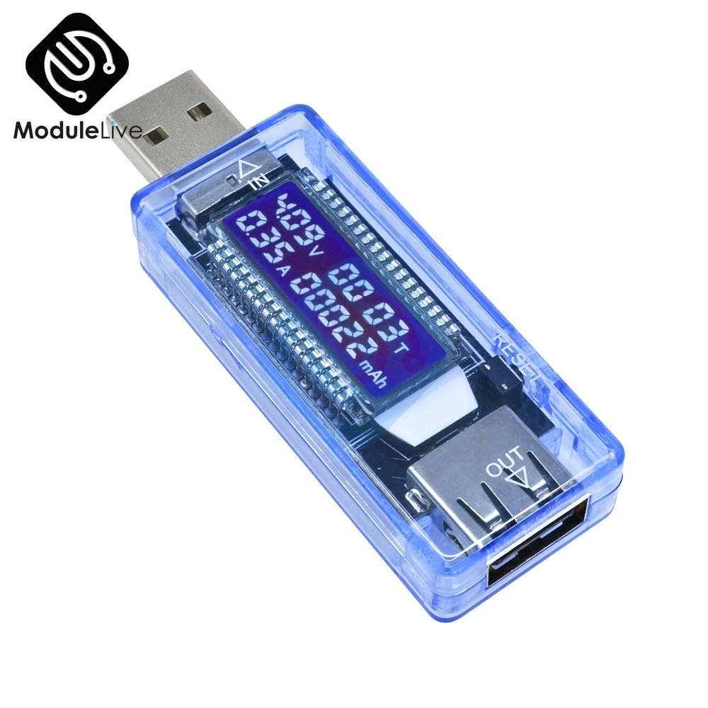 USB зарядное устройство медицинский детектор питания тест батареи измеритель тока тест напряжения er Plug and Play 3,5 V-7 V 10mV 0-3A 10mA