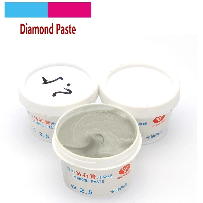 1pcs Diamond Polishing Grinding Paste Water Oil Dual-used 60g For Jade Emerald Mirror Surface Agate Metal Mould Stainless Steel