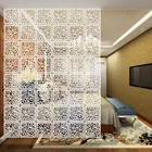 Разделительная перегородка для комнат, 29 х29 см, Современная Складная перегородка, короткая вырезная занавеска для дома, разделительная панель