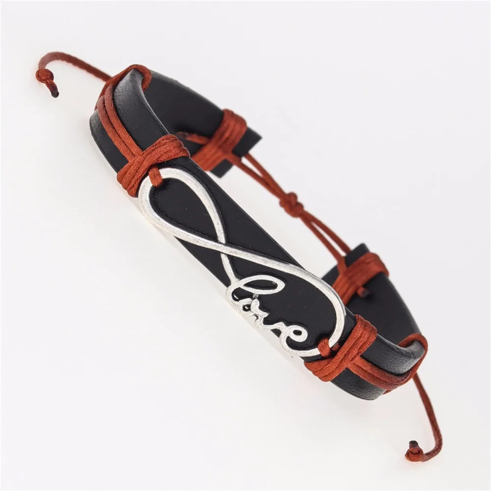 Модные милые тибетские Подвески ручной работы в виде знака бесконечности любовь