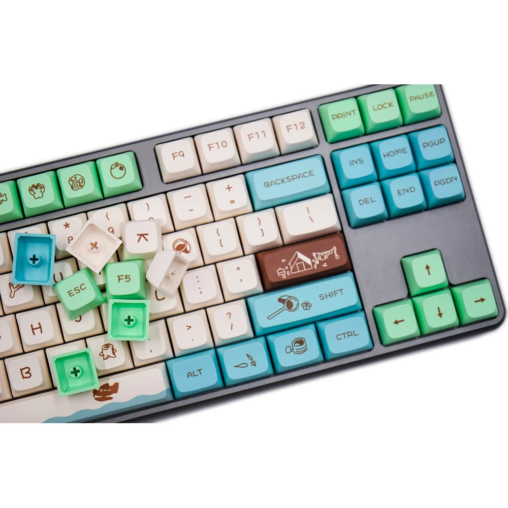 G-MKY 135 XDA Keycaps PBT Dye-Sublimated XDAS Profile For Filco/DUCK/Ikbc MX Switch Mechanical Keyboard