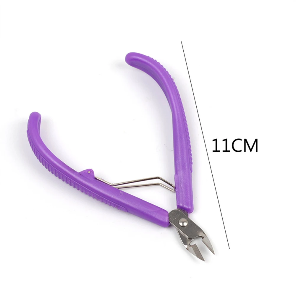 

Random Color Kids Toy Remote Control Cutting Multifunction Repair Durable Home Replacement Parts Steel Diagonal Pliers