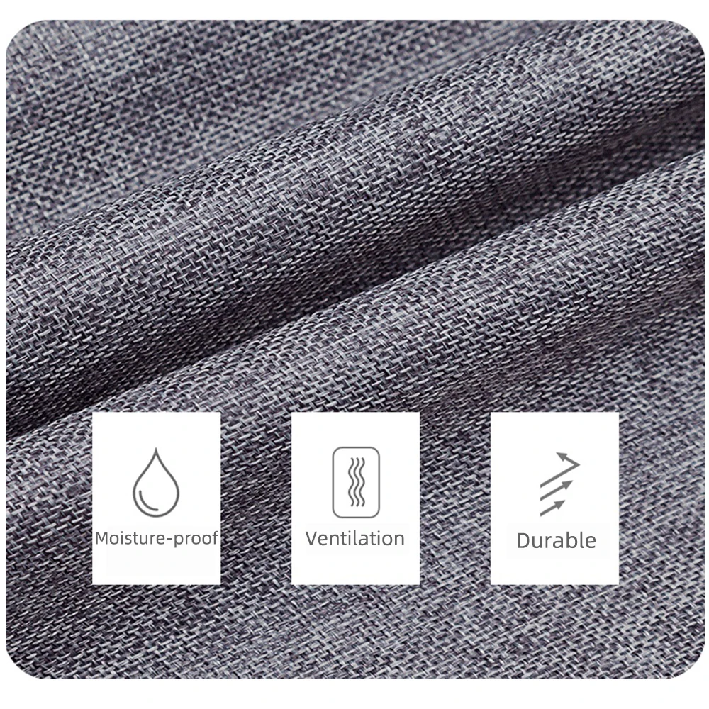 Двойная ткань искусственная кожа с ручками квадратная корзина для хранения