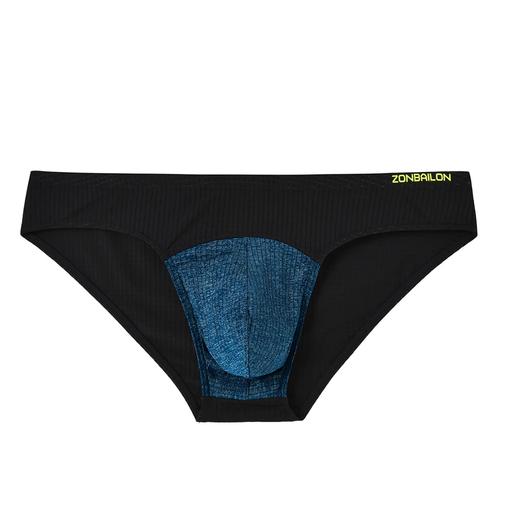 Men's Underwear Panties Bikini Breathable Mens Sexy Comfortable Low-Rise Male Briefs