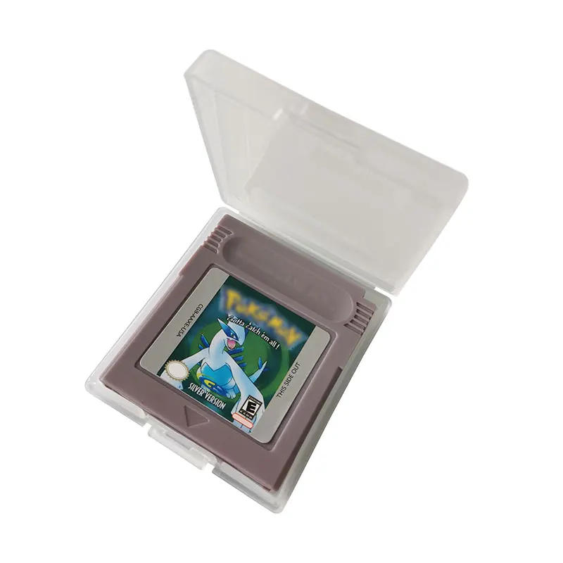 

32-bit For Video Game Cartridge Console Card English Language Version silver