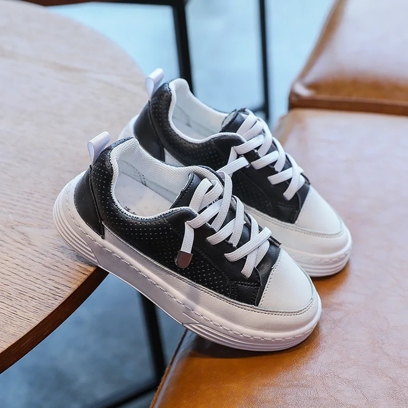 Осенняя детская спортивная обувь на плоской подошве для мальчиков Обувь катания