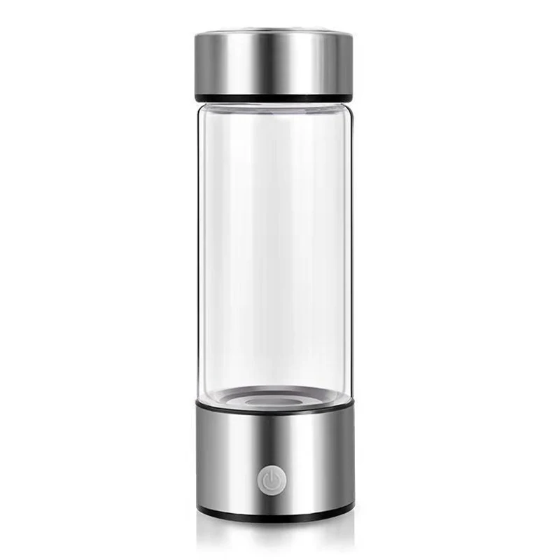 

4Types Titanium Quality Hydrogen-Rich Water Cup Ionizer Maker Generator Super Antioxidants Hydrogen Bottle 400ML 3Mins Bottles