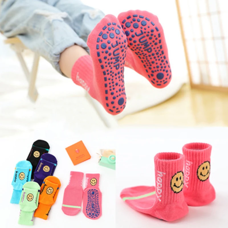 

Baby Winter Baby Kids Walk Socks Shoes Toddlers Floor Casual Toddler Anti-slip Middle Tube Socks 6 Colors Cotton Non-slip Socks