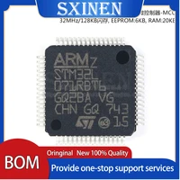 2pcs stm32l071rbt6 lqfp 64 arm cortex m0 32 bit microcontroller mc