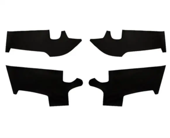 4 шт. передняя/задняя панель из микрофибры кожаный чехол защитная накладка для