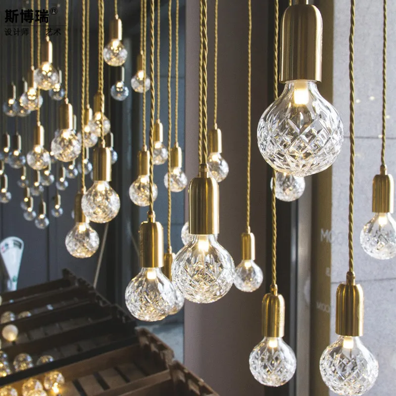 Лампа бар платформа ресторан лампа спальня прикроватные лампы и фонари прохода