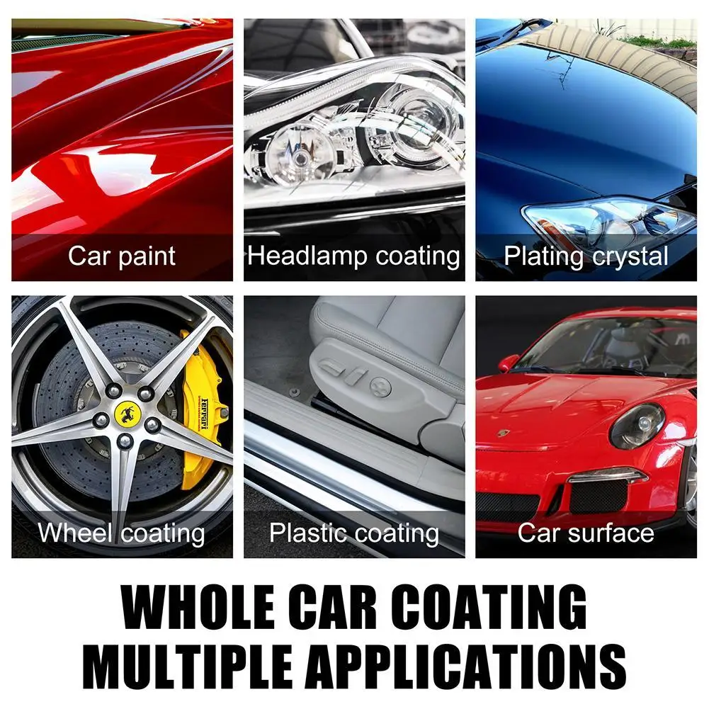 Capa de vidrio cerámico para coche esmalte líquido hidrofóbico el cuidado la pintura antiarañazos 30ml |