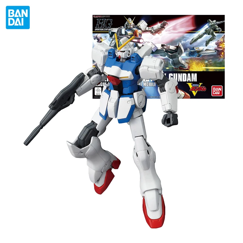 

Bandai Оригинальные Bandai HG HGUC 165 1/144 LM312V04 VICTORY Gundam сборные модели Фигурки героев детские игрушки Праздничные коллекционные подарки