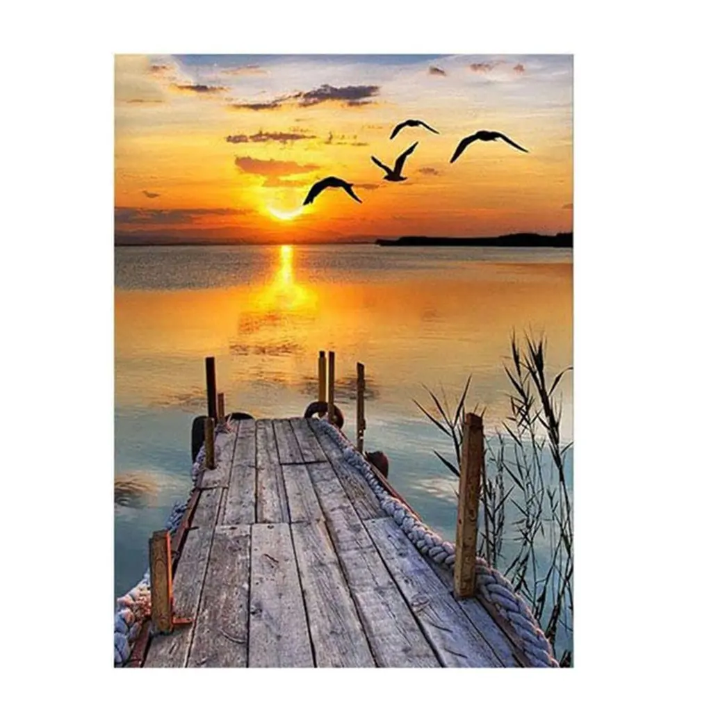 

Full Diamond Adults Home DIY Diamond Painting 5D Digital Painting Home Living Room Wall Decoration Painting Wolf