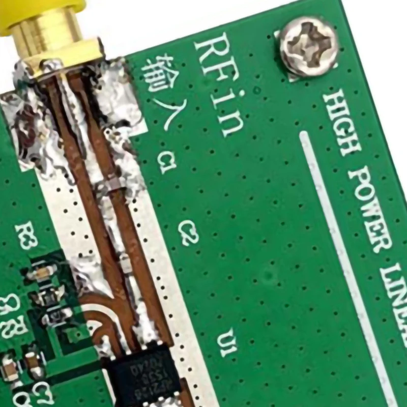 RF2126 2 4 GHZ широкополосный RF усилитель мощности 400 M-2700 MHZ 1W для WIFI Bluetooth Ham радио |