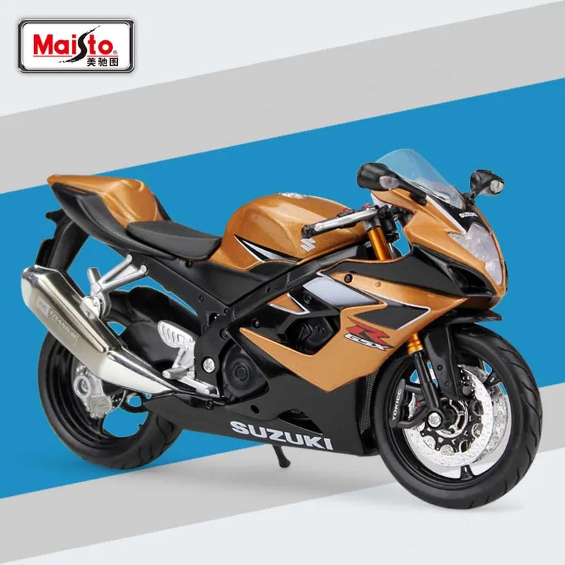 Модель мотоцикла Maisto 1:12 Suzuki GSX-R1000 GSXR литый под давлением металлический велосипед