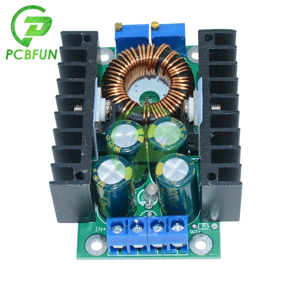 300 Вт XL4016 DC-DC 12V 24V Max 9A понижающий преобразователь 7V-40V To 1 2 V-35V Регулируемый Модуль