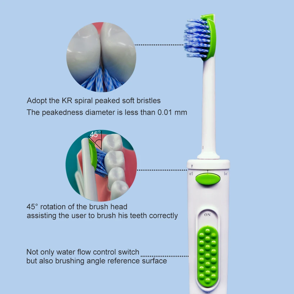 Кран Ирригатор для полости рта воды зубная Ортодонтическая щеточка Зубная щётка