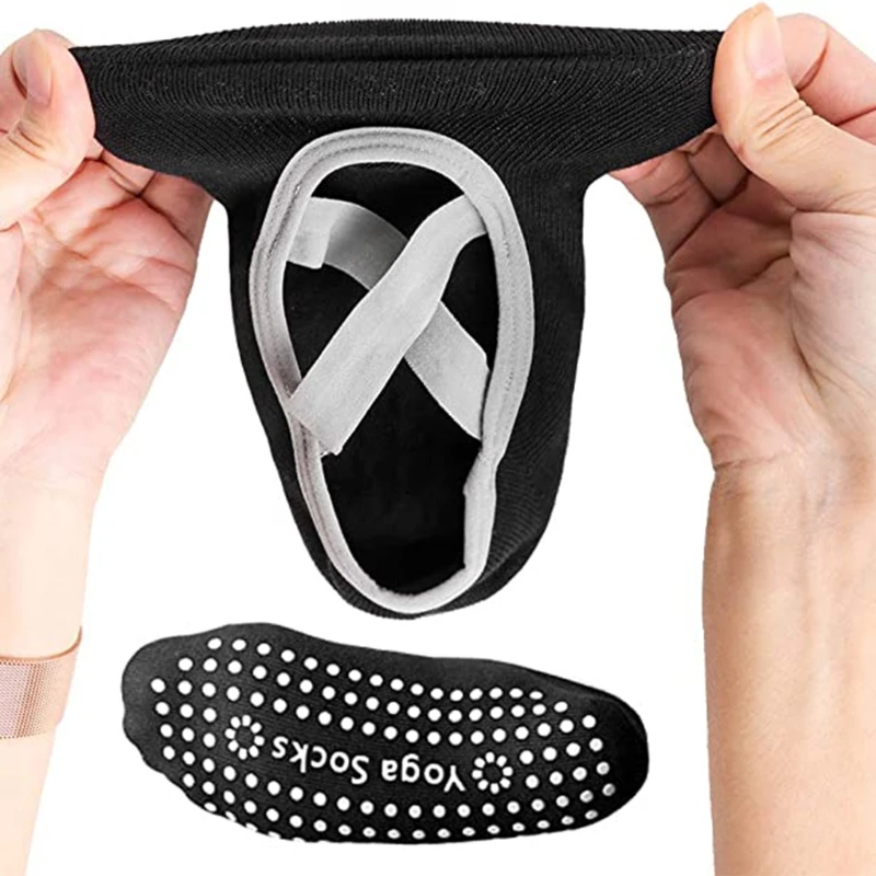 

Women Girls Professional Yoga Pilates Short Ankle Towel Socks Anti Slip Rubber Dots Hollow Out Open Top Backless Breathable