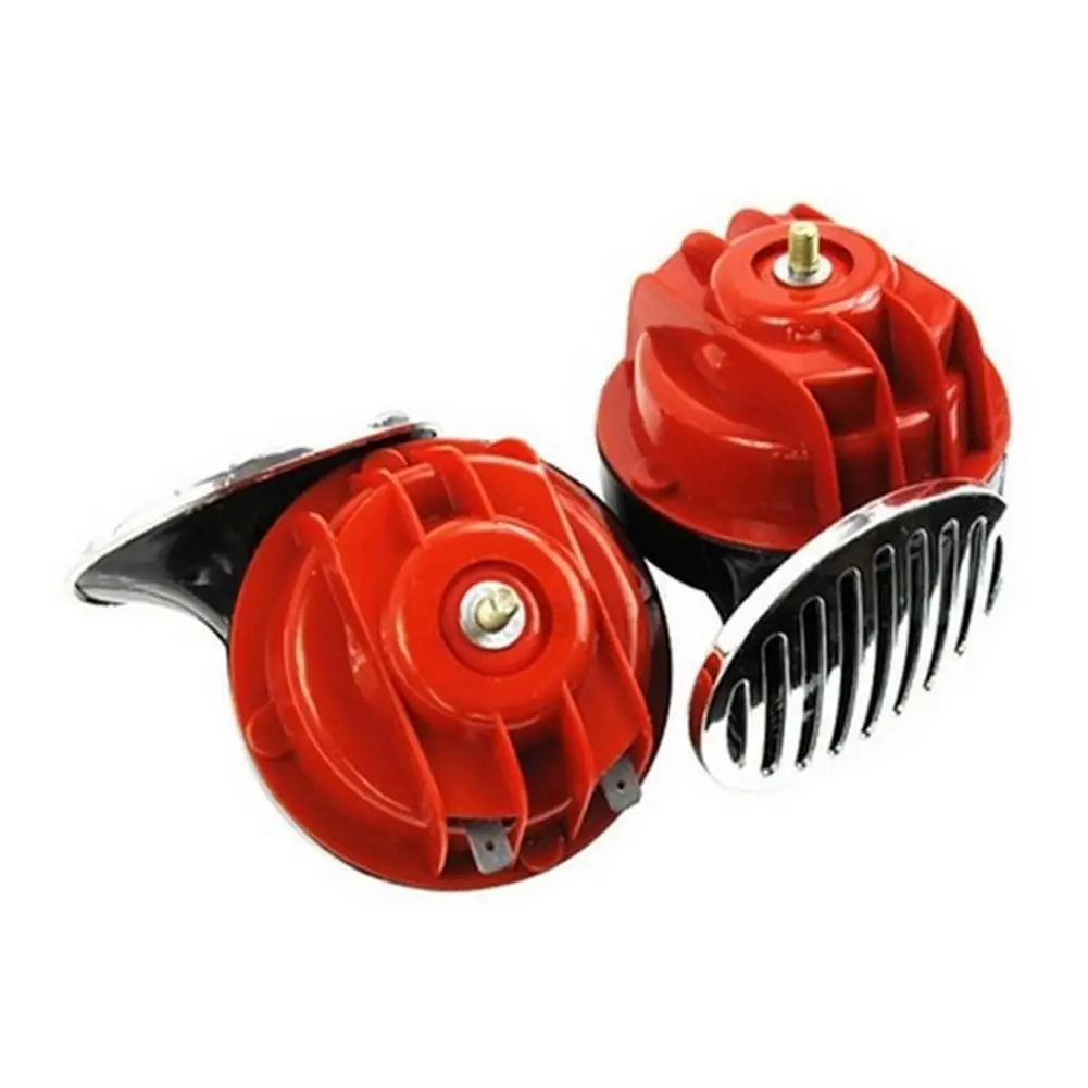2 шт. 12 В Улитка клаксон с крышкой Громкий Комплект сигнализации для автомобиля