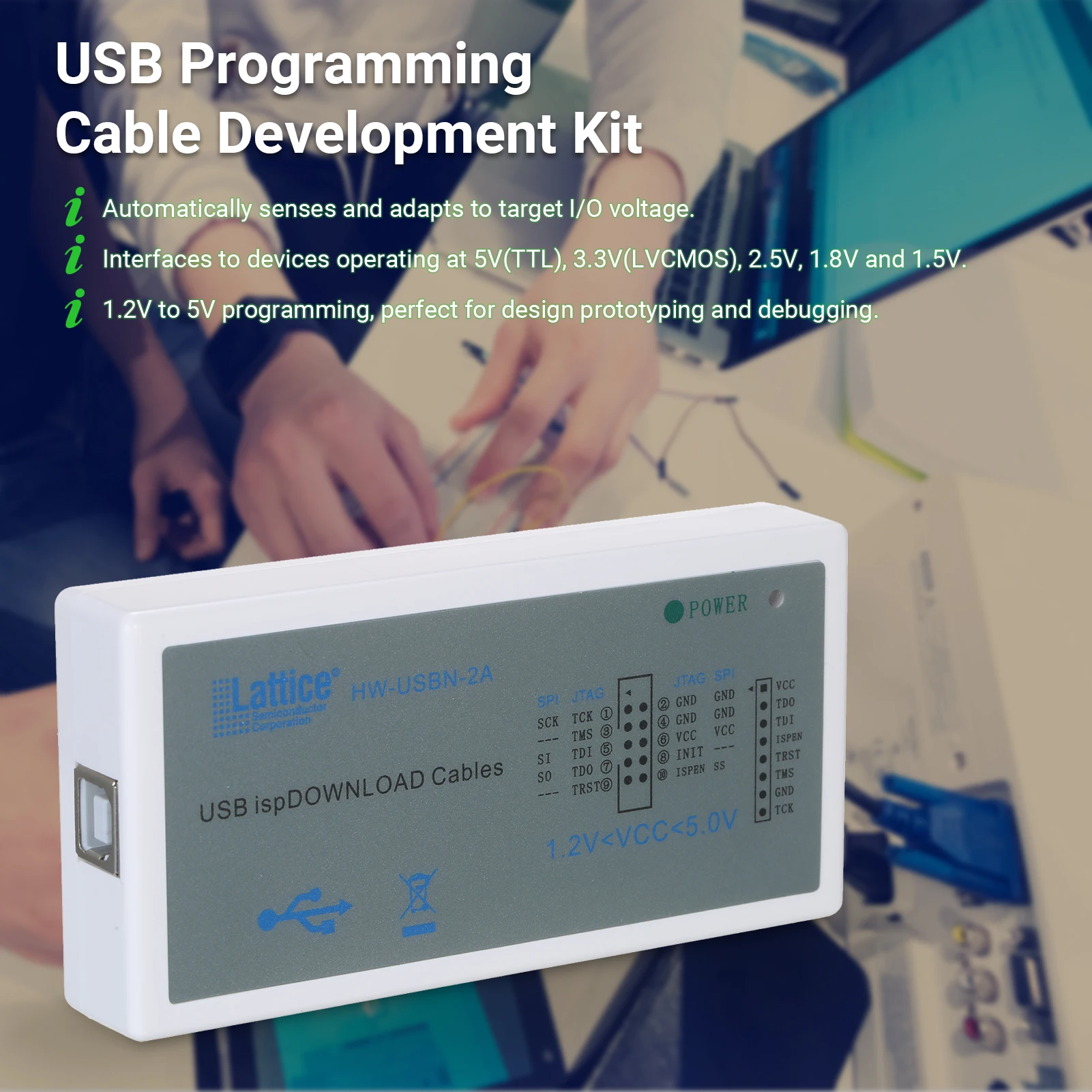 KKMOON USB ispDownload кабель для передачи данных ISP программист с 8 Pin/10 Pin JTAG SPI флэш память