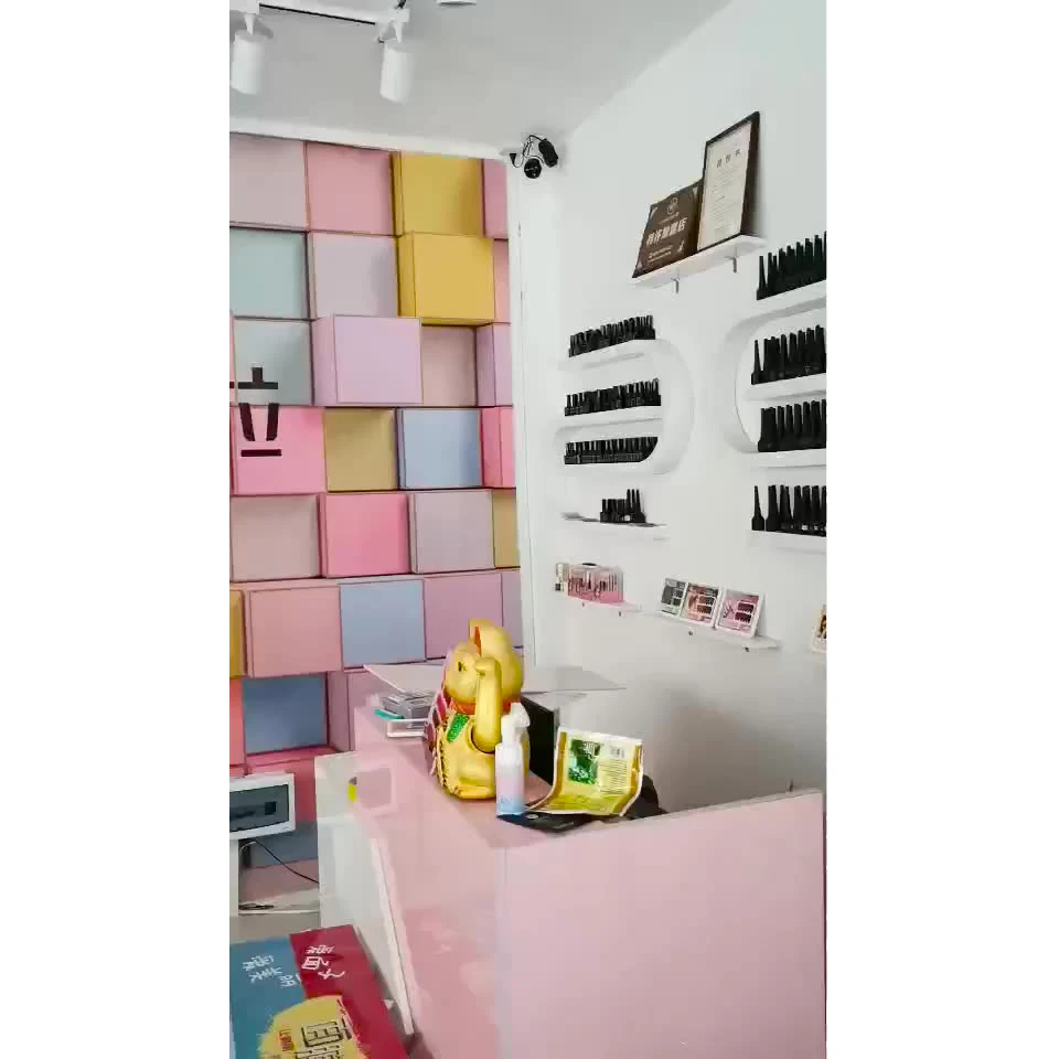 Скандинавская квадратная настенная краска Макарон для салона красоты