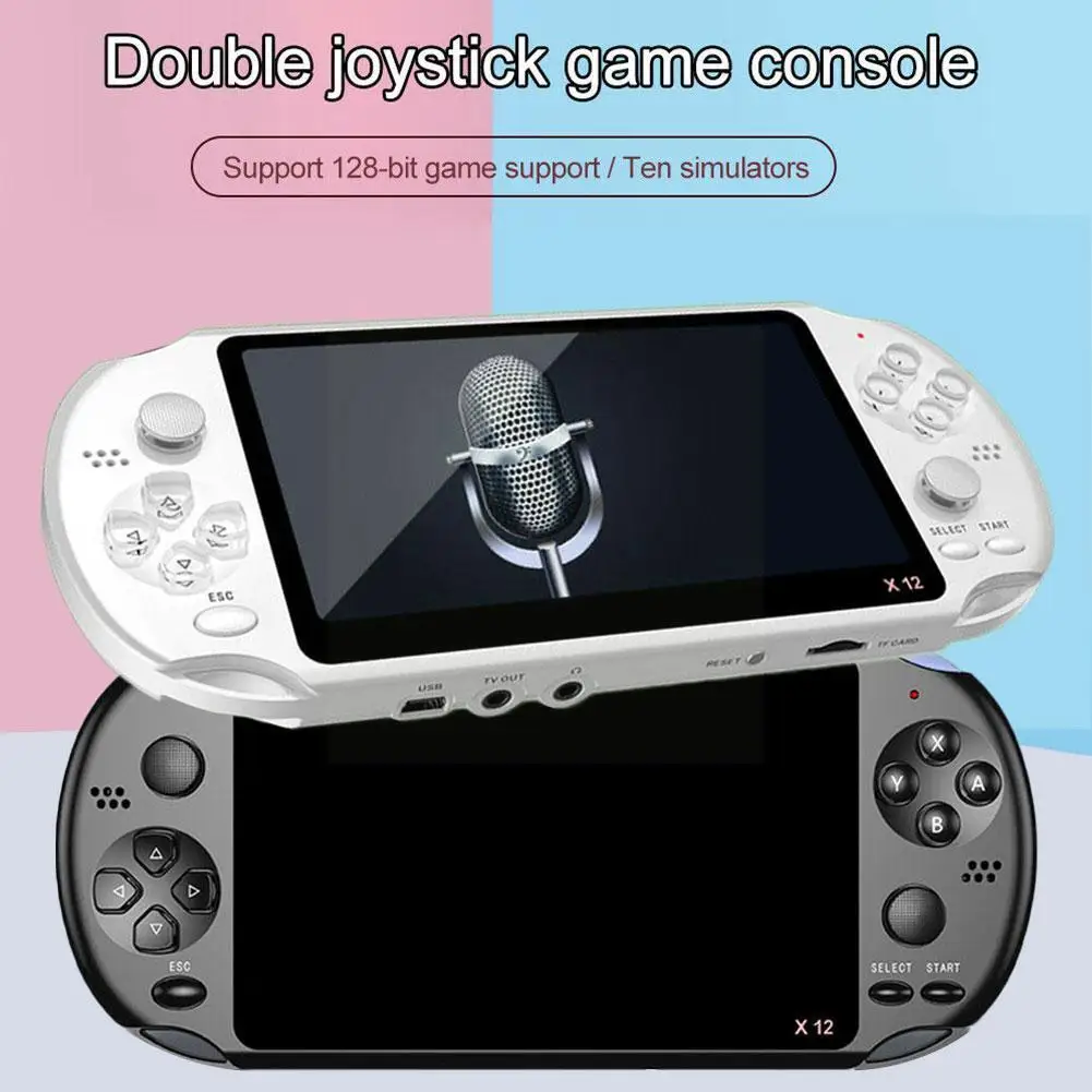 

Retro Gaming Console Portable Handheld Game Player Built-in Game Combat 500 Handheld Ultra Video Thin Game games Console X4G2