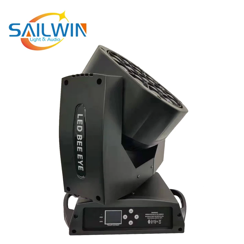 Дешевые 19*10W 4in1 светодиодный движущийся головной светильник K10 пчелиный глаз
